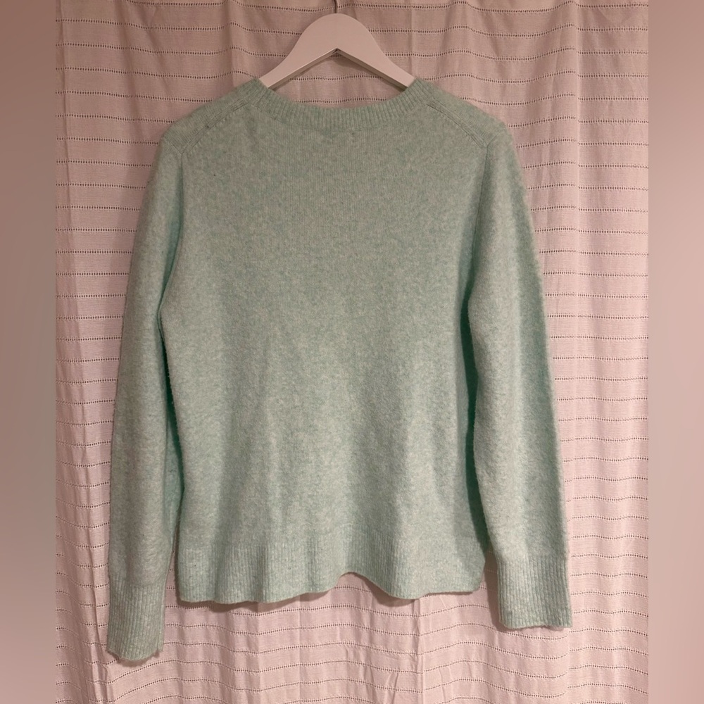 J. Crew Super Soft Wool Blend Crew Neck Sweater Size Large - Picture 5 of 5